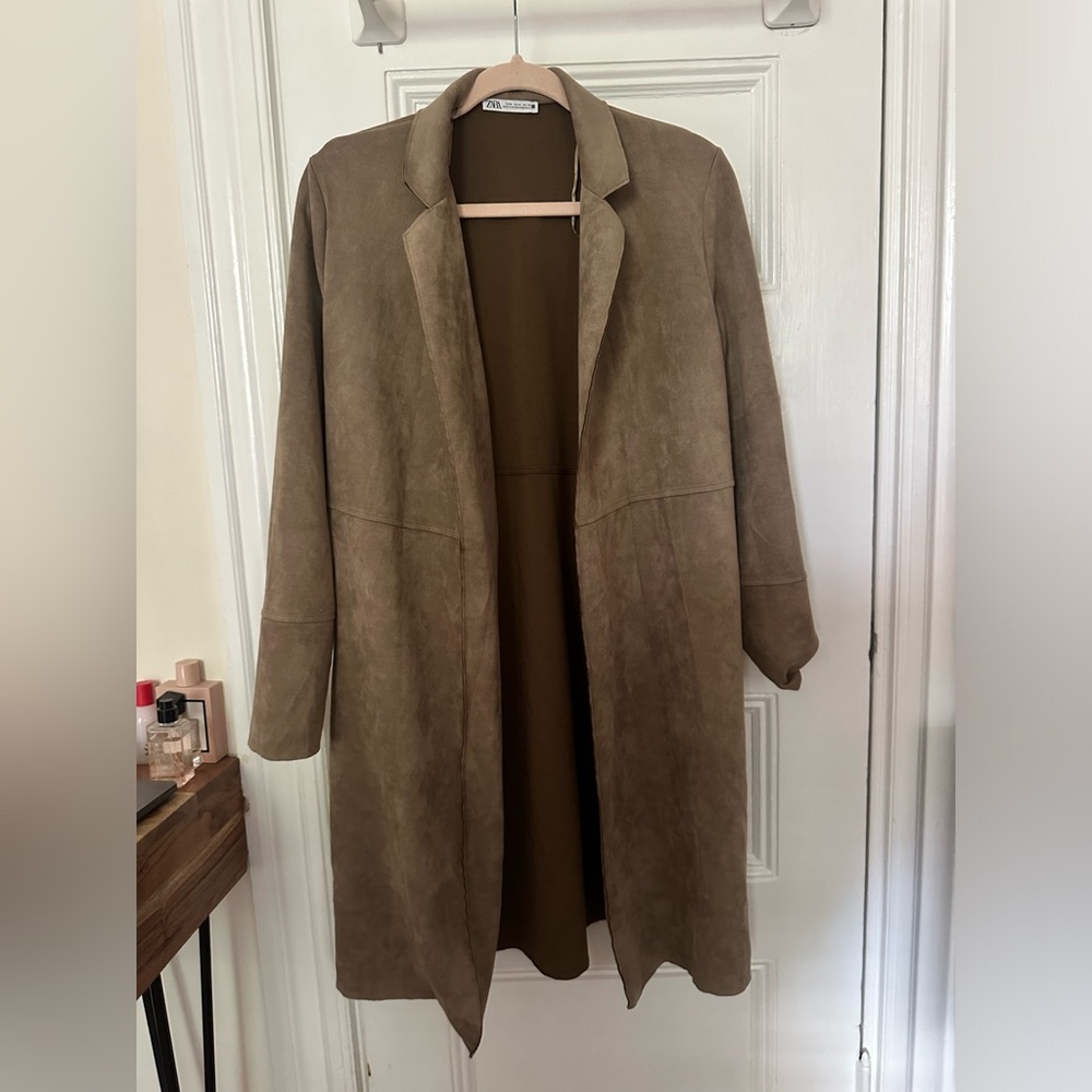Zara Suede Light Jacket